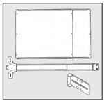 Standard Gate Kit with Detex Panic Bar